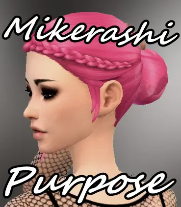 Mikerashi: Purpose Hair for Sims 4