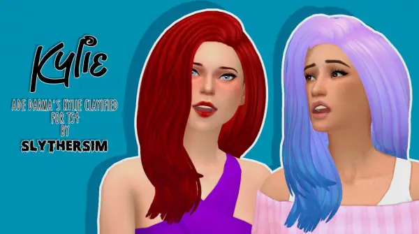 Monolith Sims: Ade   Kylie Clayified for Sims 4