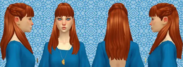 Simduction: Sarah hair for Sims 4