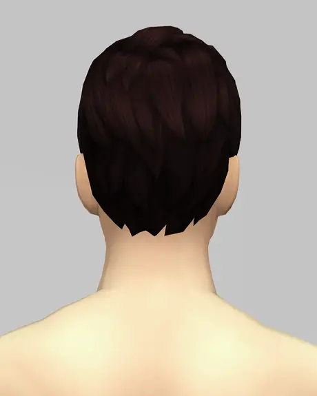 Rusty Nail: Beatle Boy`s hair V1 for Sims 4