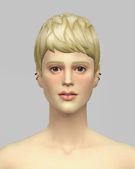 Rusty Nail: Beatle Boy`s hair V1F for Sims 4