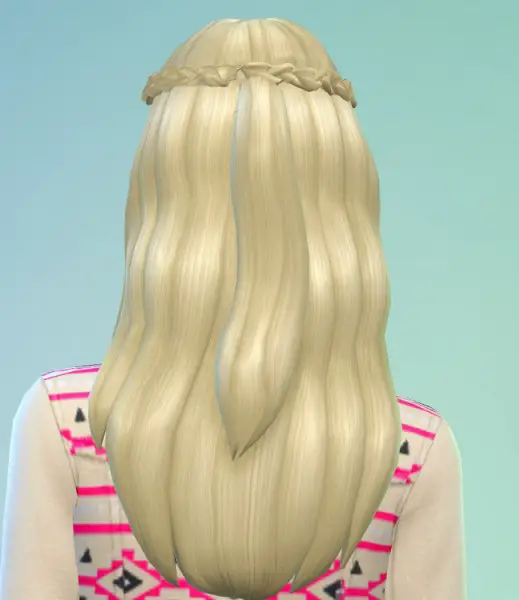 Birksches sims blog: Anabell Hair for Sims 4