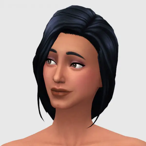 xldsimsdownloads: The Sidewave hair for Sims 4