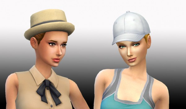 Mystufforigin: High Ponytail for Sims 4