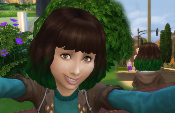 Mystufforigin: Medium Dipped Color for Girls for Sims 4