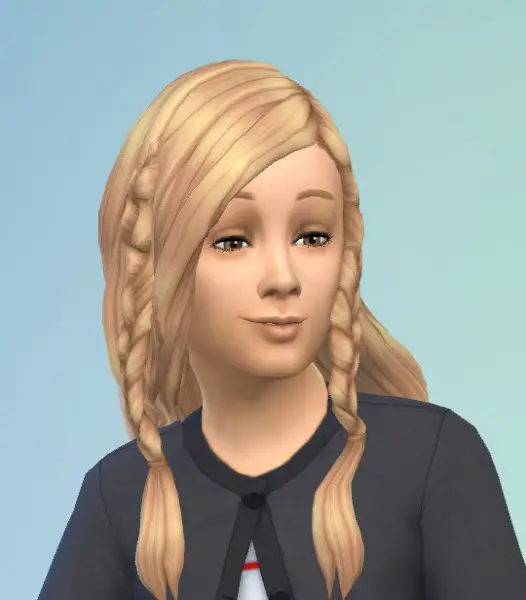 Birksches sims blog: Twin Braids for Sims 4