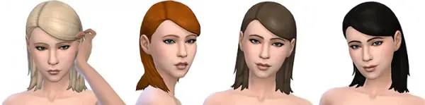 Simsworkshop: 26 Get Together Hair Recolors by  deelitefulsimmer  for Sims 4