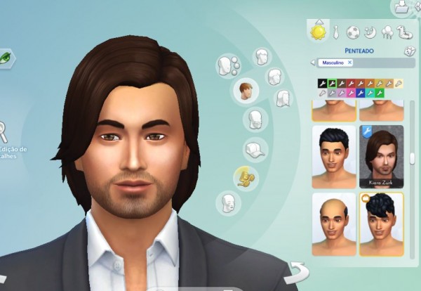 Mystufforigin: Mid Side hair conversion for Sims 4