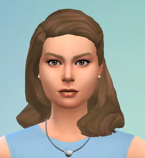Birksches sims blog: Ingrid B. Hairstyle for Sims 4