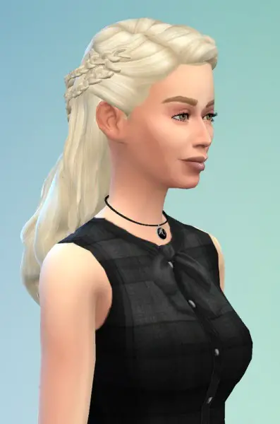 Birksches sims blog: Daenerys Hair for Sims 4