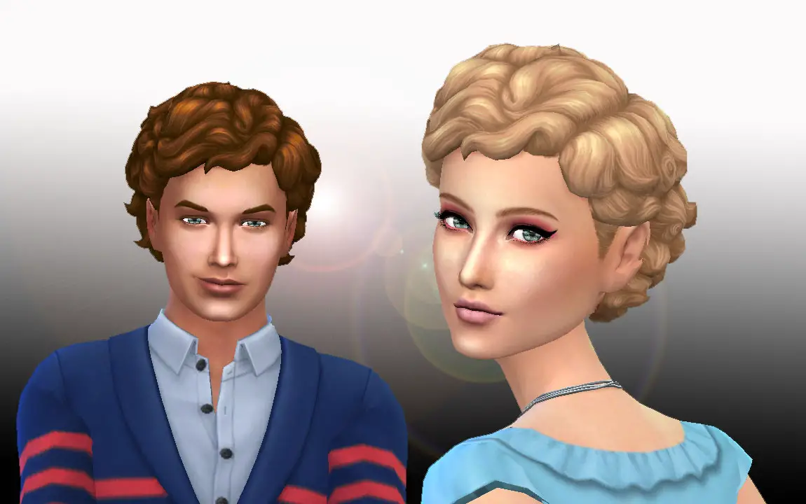 the sims 4 male curly hair