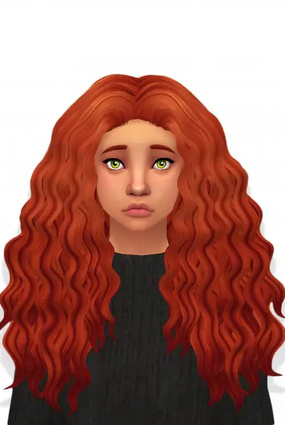 Butterscotchsims: Sintiklia Diva clayified hair for Sims 4