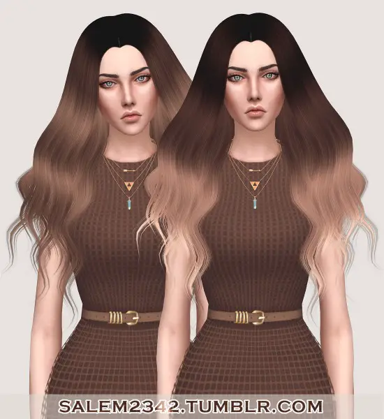 Salem2342: Katherine Hair for Sims 4