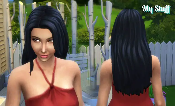 Mystufforigin: Gorgeous Hairstyle for Sims 4
