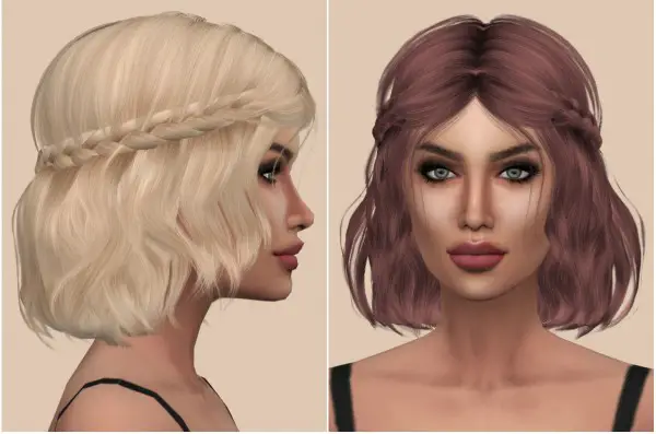 Kenzar Sims: Leahlillith`s Hair Retextured for Sims 4