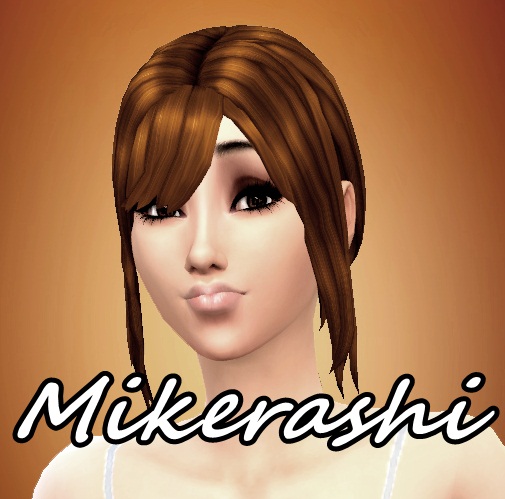 Mikerashi: Ellen Hair for Sims 4