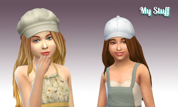 Mystufforigin: Gorgeous hairstyle for girls for Sims 4