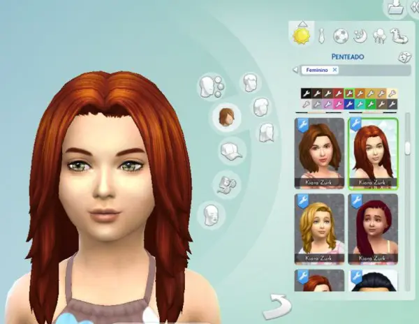 Mystufforigin: Dynamic Hairstyle for Girls for Sims 4