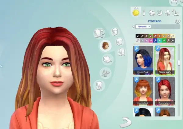 Mystufforigin: Gorgeous hairstyle for girls for Sims 4