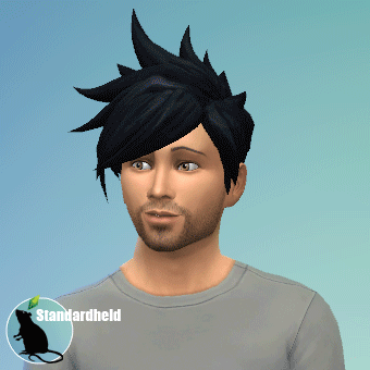 Simsworkshop: Tracer Hair by Standardheld for Sims 4