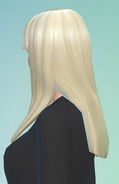 Birksches sims blog: Lady Bangs hair for Sims 4