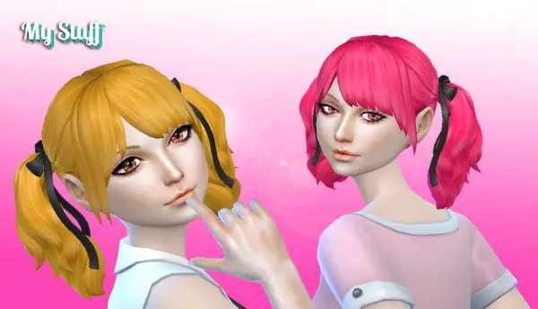 Mystufforigin: Rival Hairstyle for Sims 4