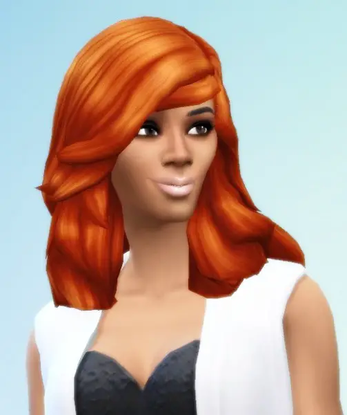 Birksches sims blog: Rihanna Hair for Sims 4