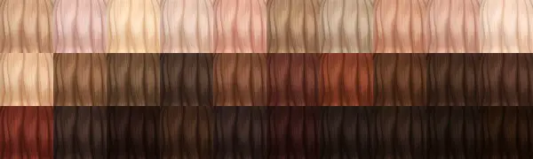 Littlecrisp: Gorgeous and Gorgeous Ombre Hair   Recolored and Retextured for Sims 4