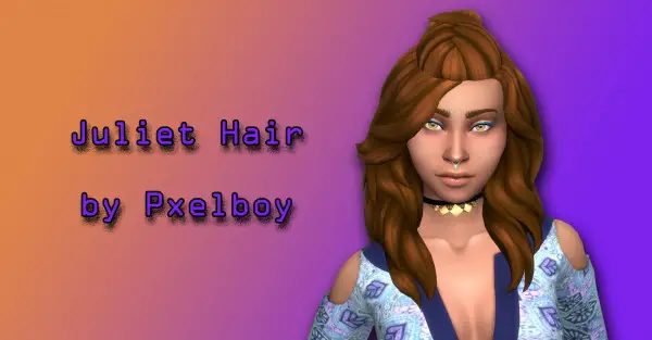 Simsworkshop: Juliet Hair by Pxelboy for Sims 4