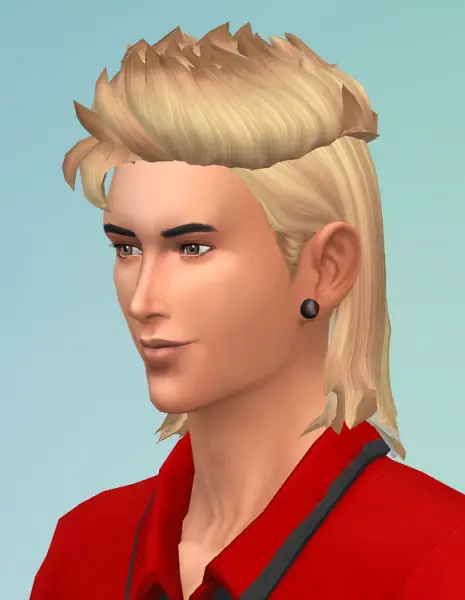 Birksches sims blog: Duran Duran hair for Sims 4
