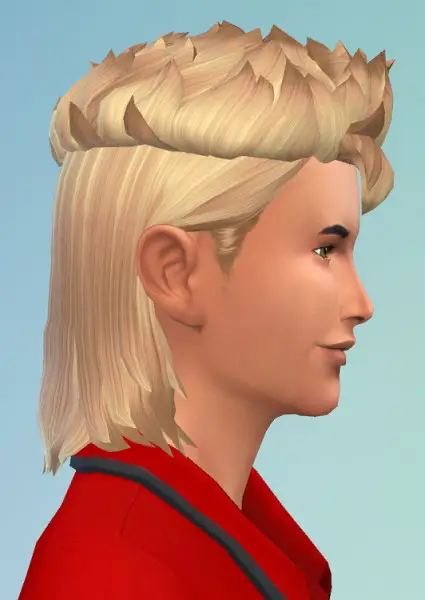 Birksches sims blog: Duran Duran hair for Sims 4