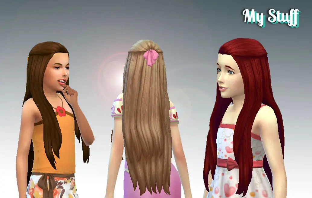 Sims 4 Hairs Mystufforigin Simplicity Hair