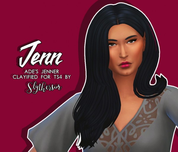 Slythersim: Ade’s Jenner Clayified for Sims 4