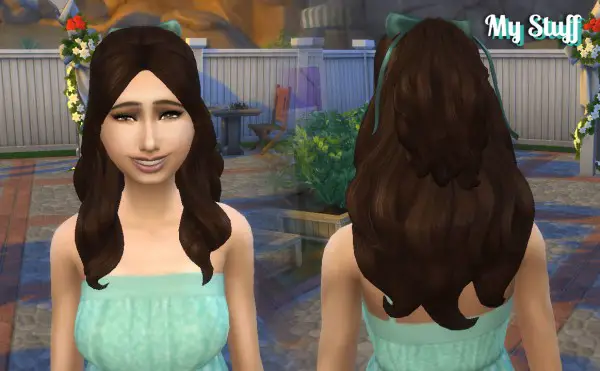 Mystufforigin: Sweet Curls for Sims 4