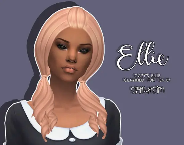 Slythersim: Cazy’s Ellie Clayified for Sims 4