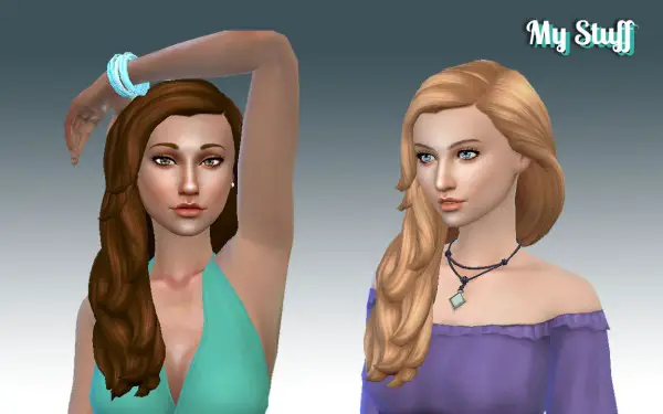 Mystufforigin: Maria Hair for Sims 4