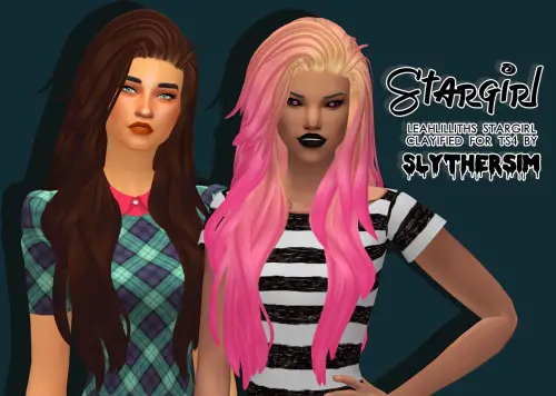 Monolith Sims: LeahLillith’s Stargirl Clayified for Sims 4