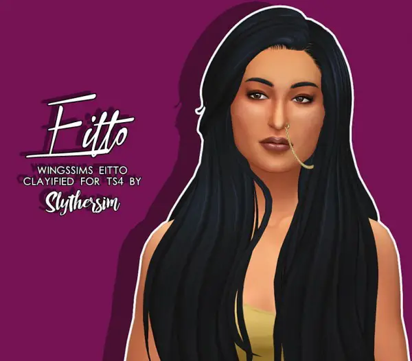 Slythersim: Wingsims Eitto Clayified for Sims 4