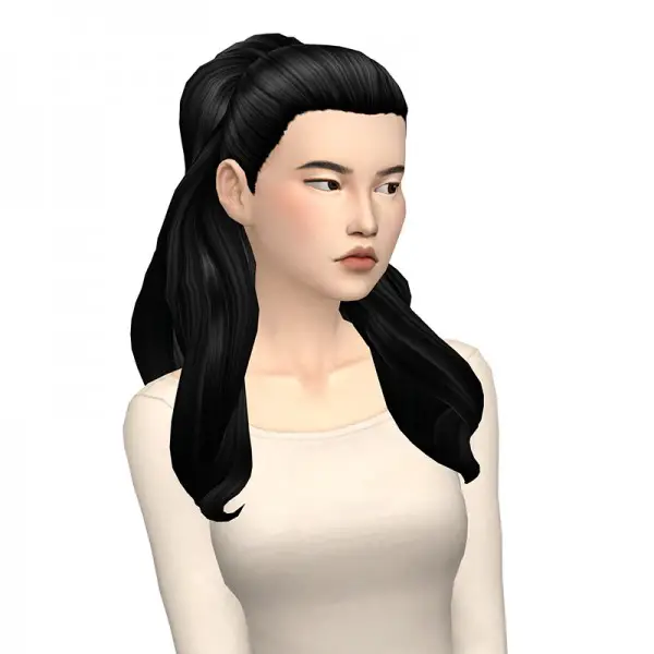 Deelitefulsimmer: Ariana Grande hair for Sims 4
