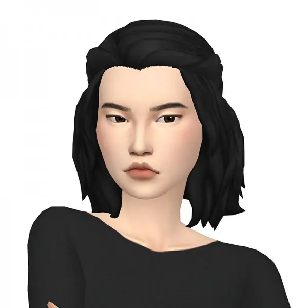 Deelitefulsimmer: Brittany hair with ponytail recolor for Sims 4