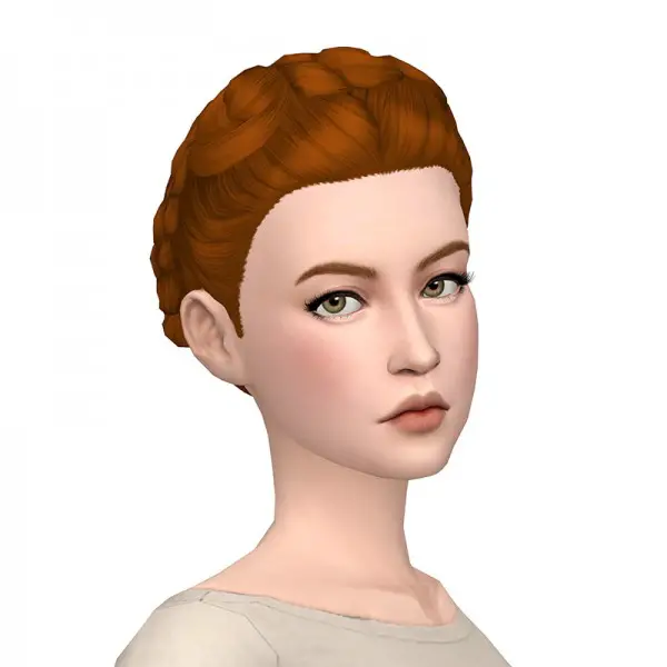 Deelitefulsimmer: Ollena hair recolored for Sims 4