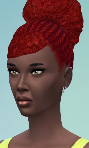Birksches sims blog: Mahalia Hair for Sims 4