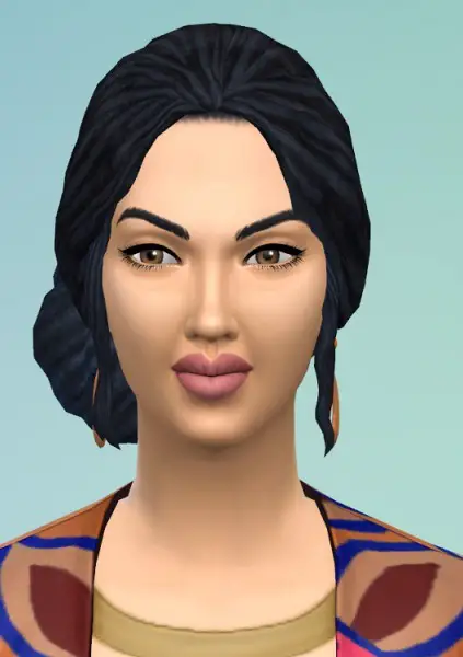 Birksches sims blog: Noisy & Sloping Dreads for Sims 4