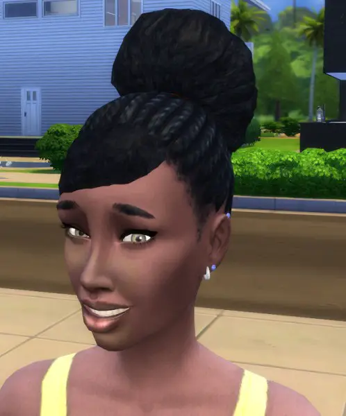 Birksches sims blog: Mahalia Hair for Sims 4