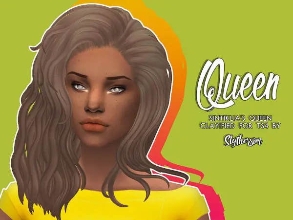 Slythersim: Sintiklia’s Queen Clayified for Sims 4