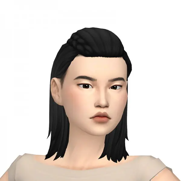 Deelitefulsimmer: Evita hair recolored for Sims 4