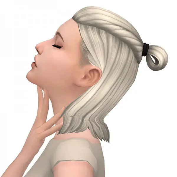 Deelitefulsimmer: Evita hair recolored for Sims 4