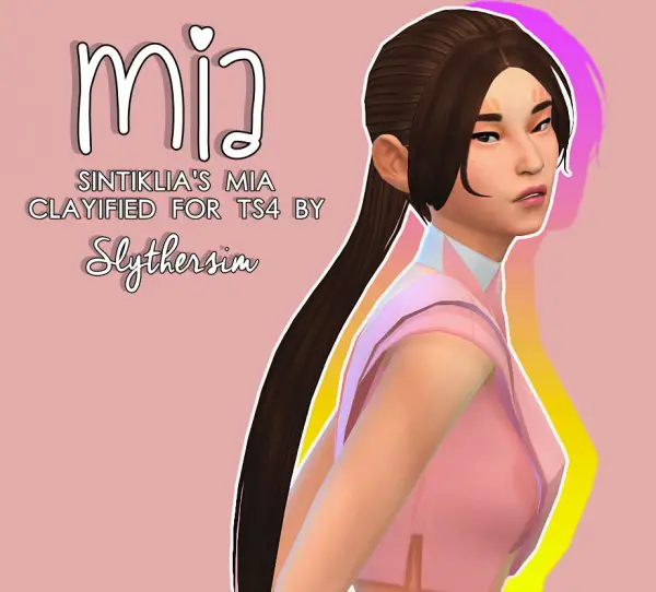 Slythersim: Sintiklia’s Mia Clayified for Sims 4