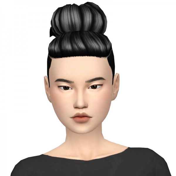 Deelitefulsimmer: Enrique`s Kassy hair recolored for Sims 4