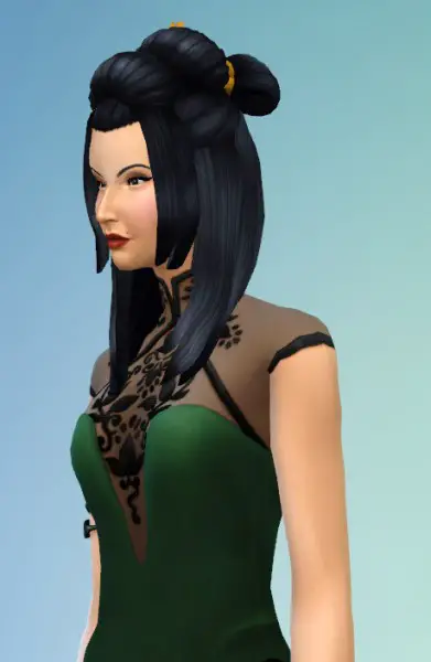 Birksches sims blog: Samurai hair for Sims 4